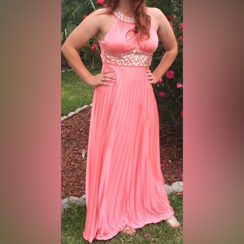 Sequin Hearts Formal Dress